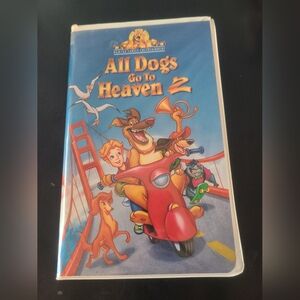 VINTAGE All Dogs Go To Heaven 2 (VHS,1996,CLAMSHELL) MGM/UA Family Entertainment